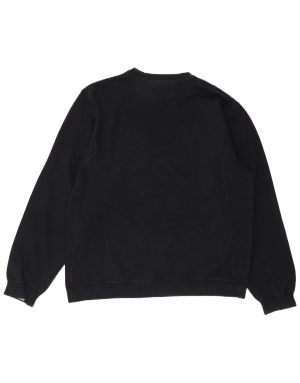 Champion Sudadera Gráfica para Mujer Jersey UK 40 Mediano Negro