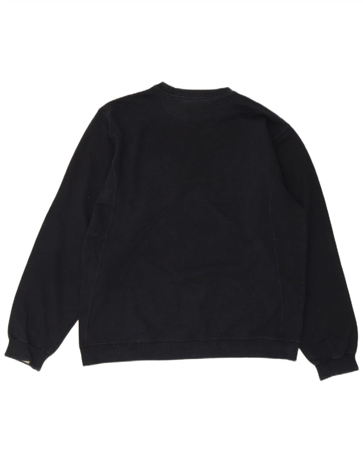Champion Sudadera Gráfica para Mujer Jersey UK 40 Mediano Negro