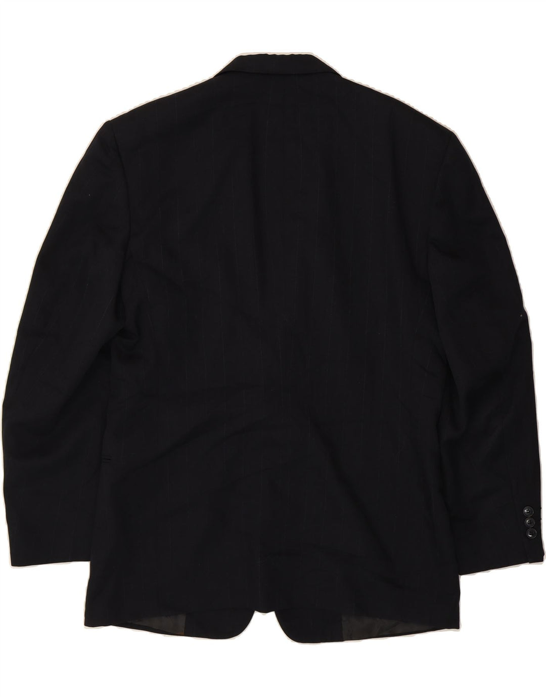 PIERRE CARDIN Mens 2 Button Blazer Jacket UK 38 Medium Navy Blue Wool Vintage Pierre Cardin and Second-Hand Pierre Cardin from Messina Hembry 