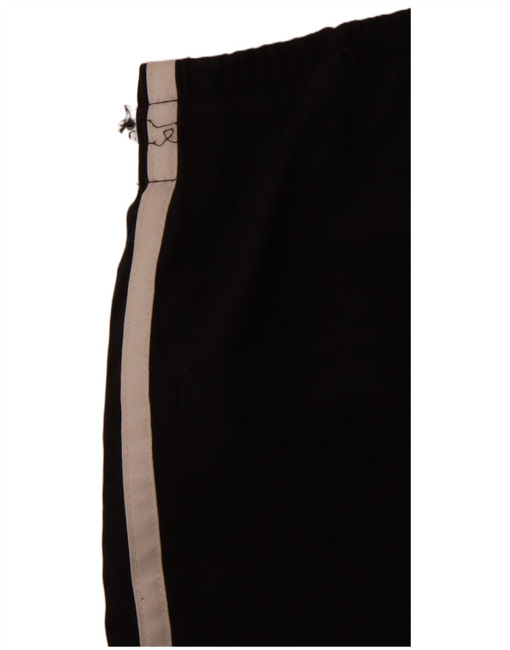 Adidas Hombre Pantalones De Chándal Joggers Grande Negro Poliéster