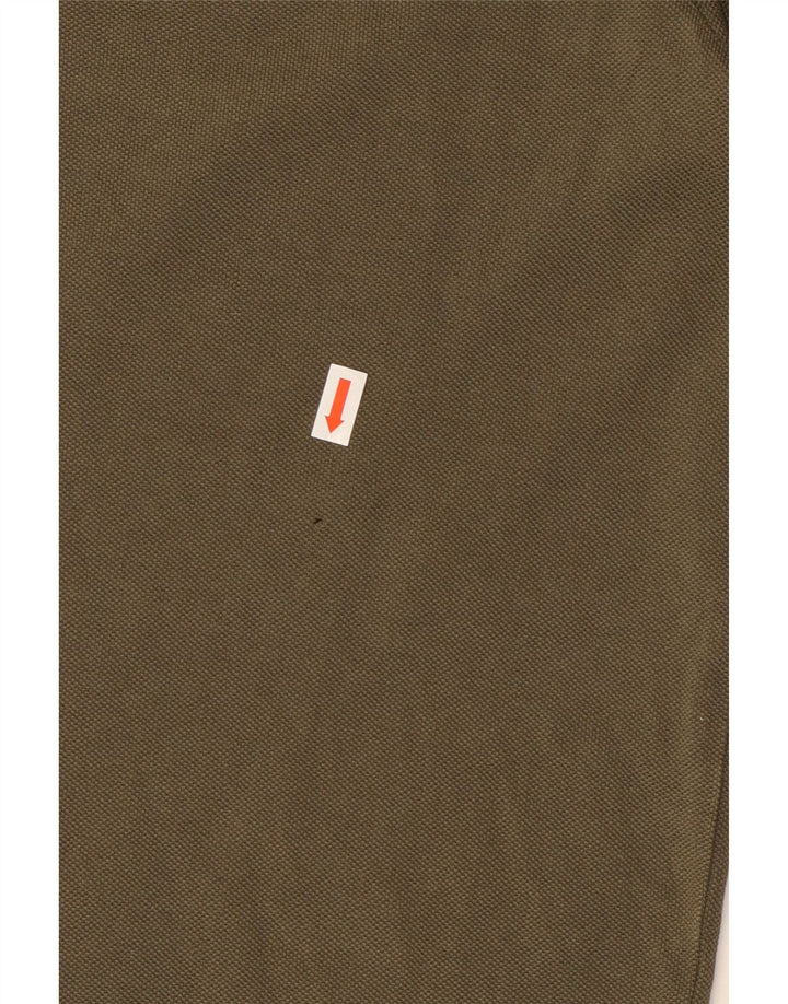 Kappa Polo Hombre Small Caqui Algodón
