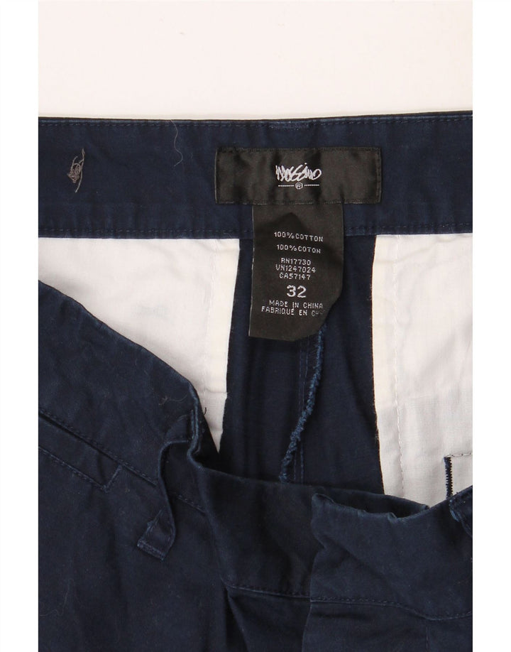 MOSSIMO Pantalones cortos cargo para hombre W32 Algodón azul marino mediano