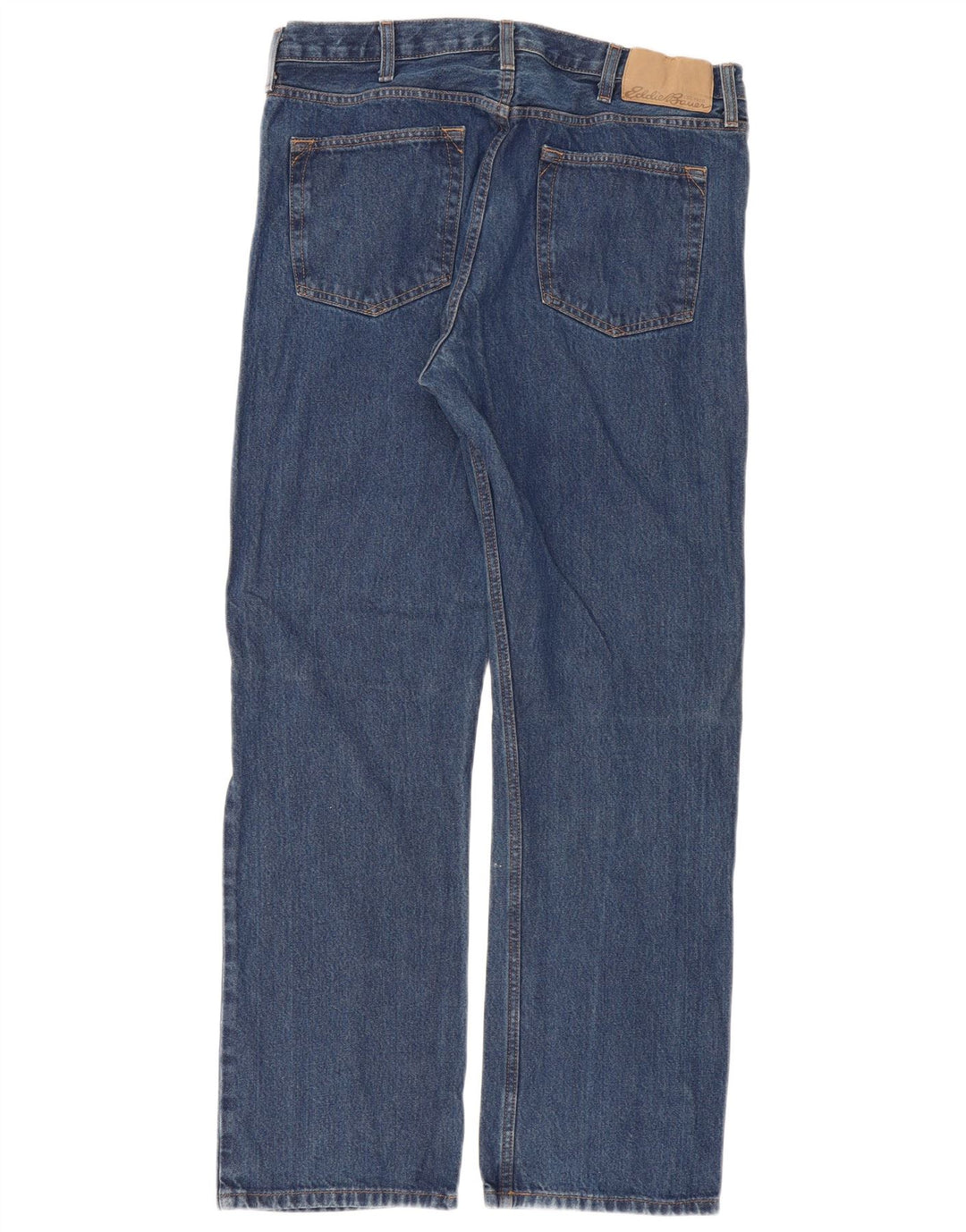 Eddie Bauer Vaqueros rectos para mujer W36 L32 Algodón azul