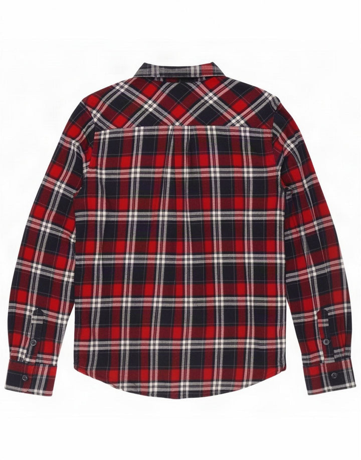 Camisa de franela para hombre de Mountain Warehouse Algodón a cuadros rojo mediano