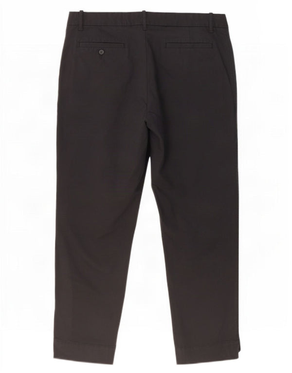 Marks & Spencer Pantalones chinos rectos para mujer UK 20 2XL W38 L27 Negro