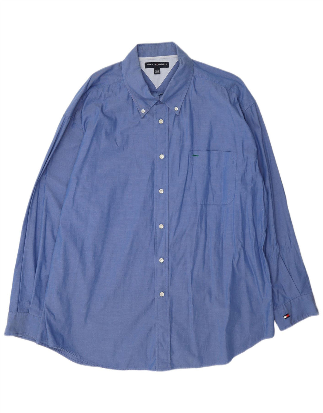 Camisa Tommy Hilfiger Hombre 2XL Algodón Azul