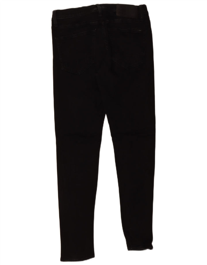 G-Star Hombre 3301 Slim Jeans W32 L32 Algodón Negro