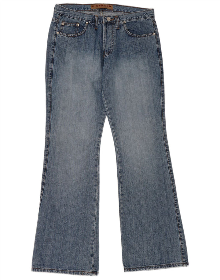 Vaqueros Richmond para mujer con corte de bota gráfico IT 44 Mediano W30 L32 Algodón azul