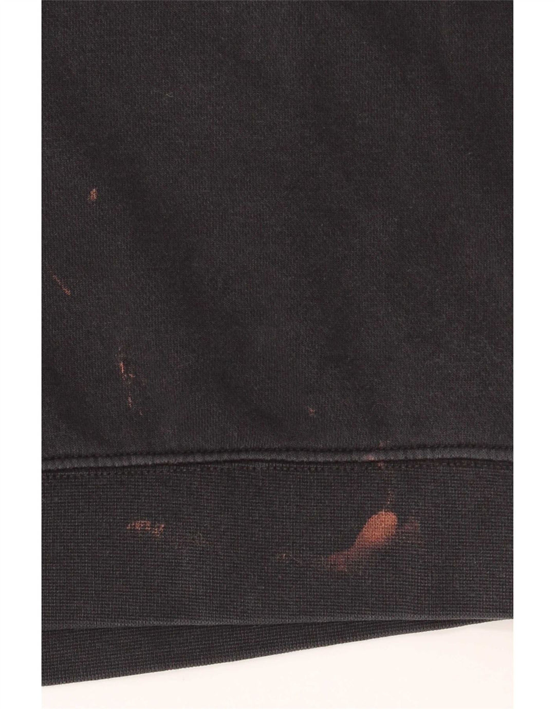Nike Sudadera extragrande con cremallera de 1/4 para mujer UK 10 Small Black Cotton