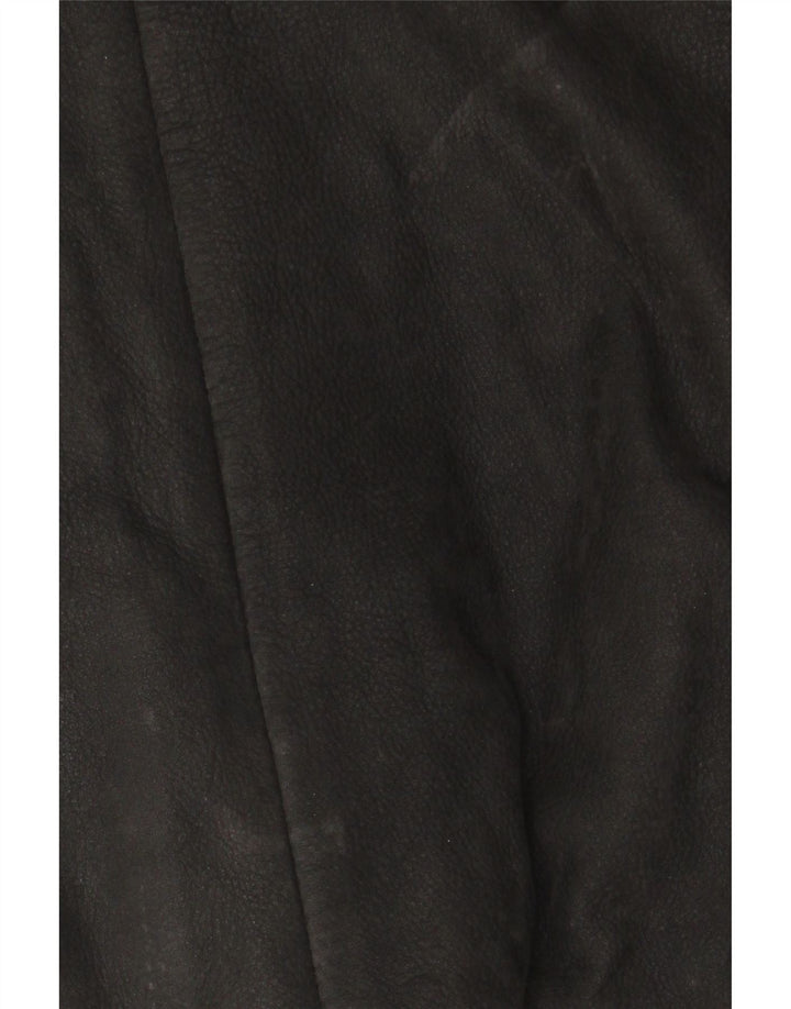 CONBIPEL Abrigo de cuero para hombre IT 54 XL Cuero negro