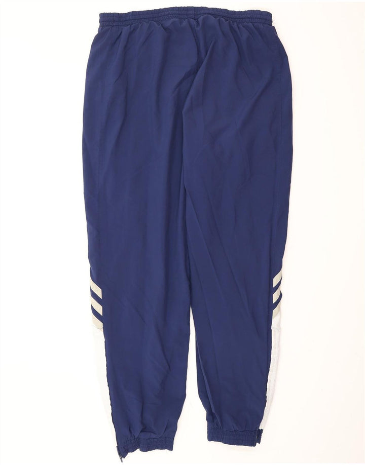 ADIDAS Pantalones de chándal para hombre Joggers UK 44/46 Large Azul marino Poliéster