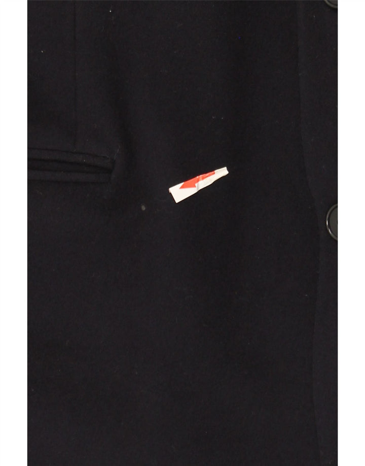 Canali Chaqueta tipo blazer de 3 botones para hombre IT 52 XL Lana azul marino