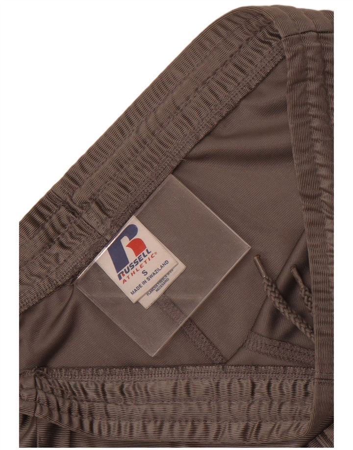 Russell Athletic - Pantalones cortos deportivos para hombre (poliéster), color gris