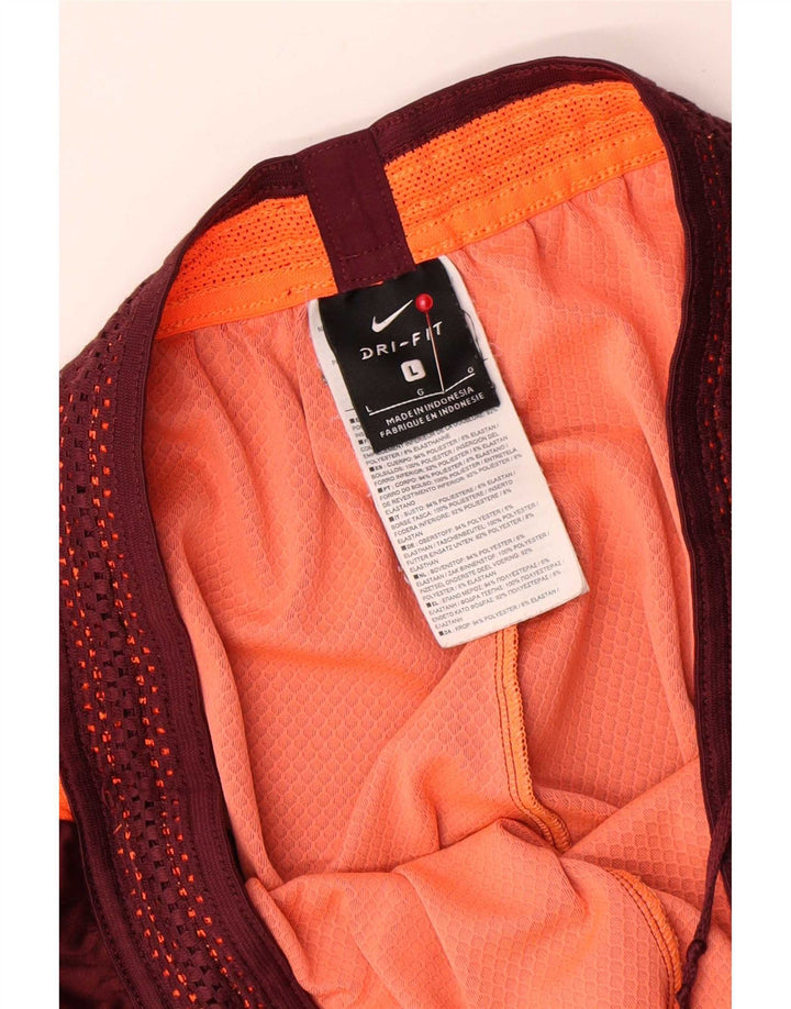 Pantalón De Chándal Nike Barcelona Grande Granate Colorblock Poliéster