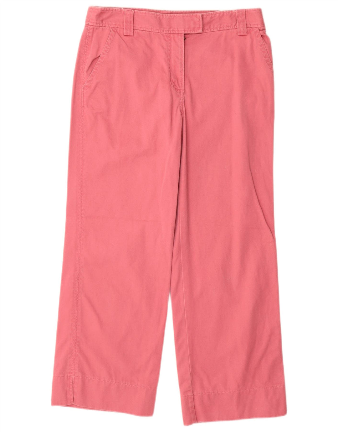 J. CREW Pantalones chinos rectos para mujer US 4 Small W28 L26 Algodón rosa