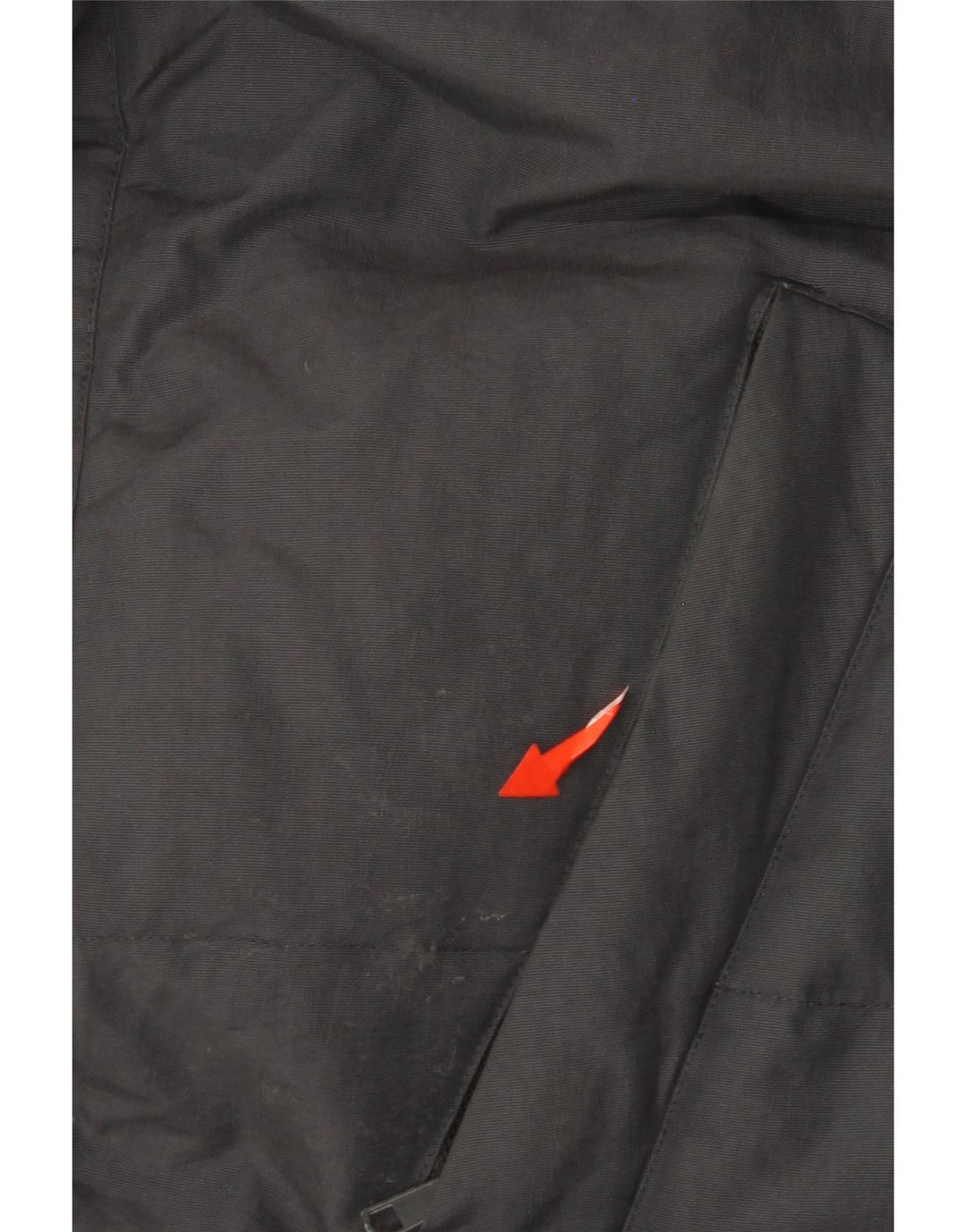 Gazzarrini Abrigo acolchado con capucha para hombre UK 42 XL Poliamida negra
