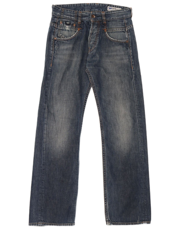 Vaqueros Bootcut Gas Hombre W30 L32 Algodón Azul