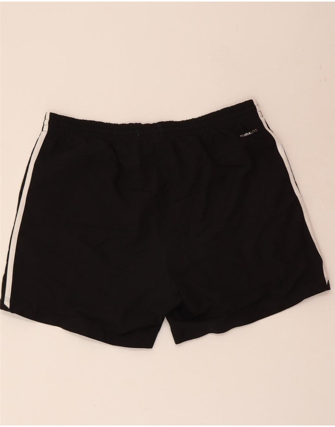 ADIDAS Pantalones cortos deportivos Climalite para hombre Poliéster negro grande