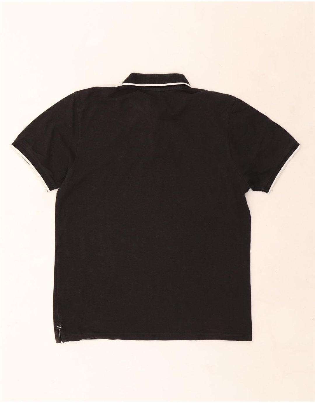 Polo North Sails Hombre Algodón Negro Mediano