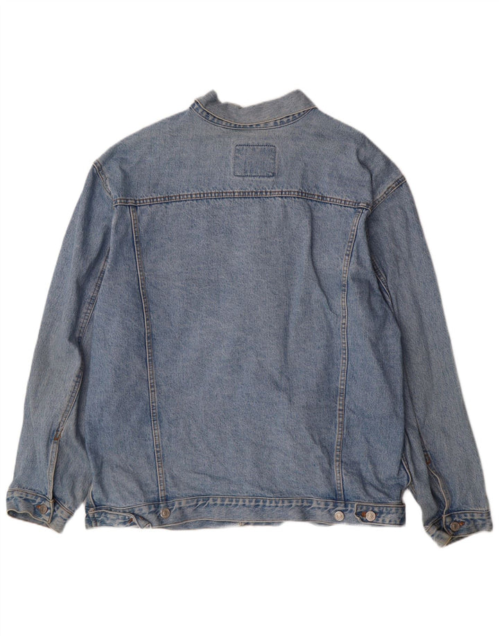 Levi's Chaqueta vaquera 501 para hombre UK 42 XL Azul