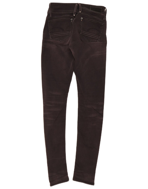 Vaqueros pitillo Lynn para mujer de G-Star W28 L34 Algodón negro