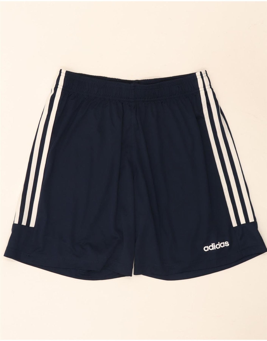 Adidas Mens Aeroready Sport Shorts Grande Azul Marino Poliéster
