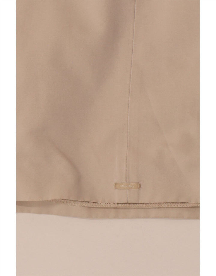 Max Mara Vestido recto sin mangas para mujer UK 46 Large Color blanco