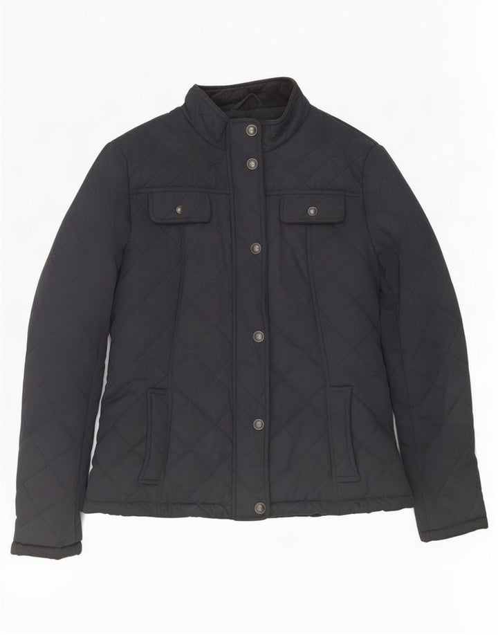 Chaqueta acolchada para mujer Fat Face UK 40 Mediana Azul marino Poliéster