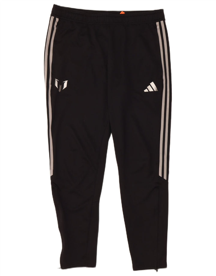 Adidas Hombre MESSI Pantalón Chándal Grande Negro Poliéster