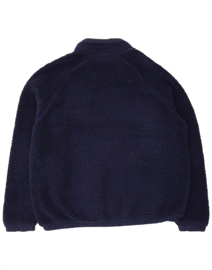 Fila Chaqueta polar para hombre UK 42 XL Poliéster azul marino