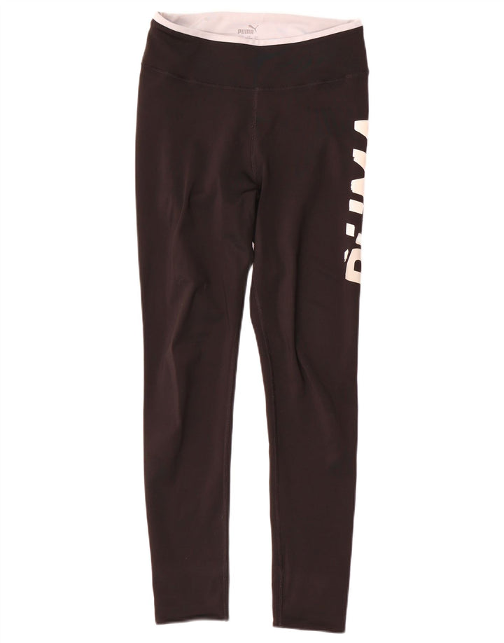 Puma Leggings Gráficos Niña 13-14 Años Negro Poliéster