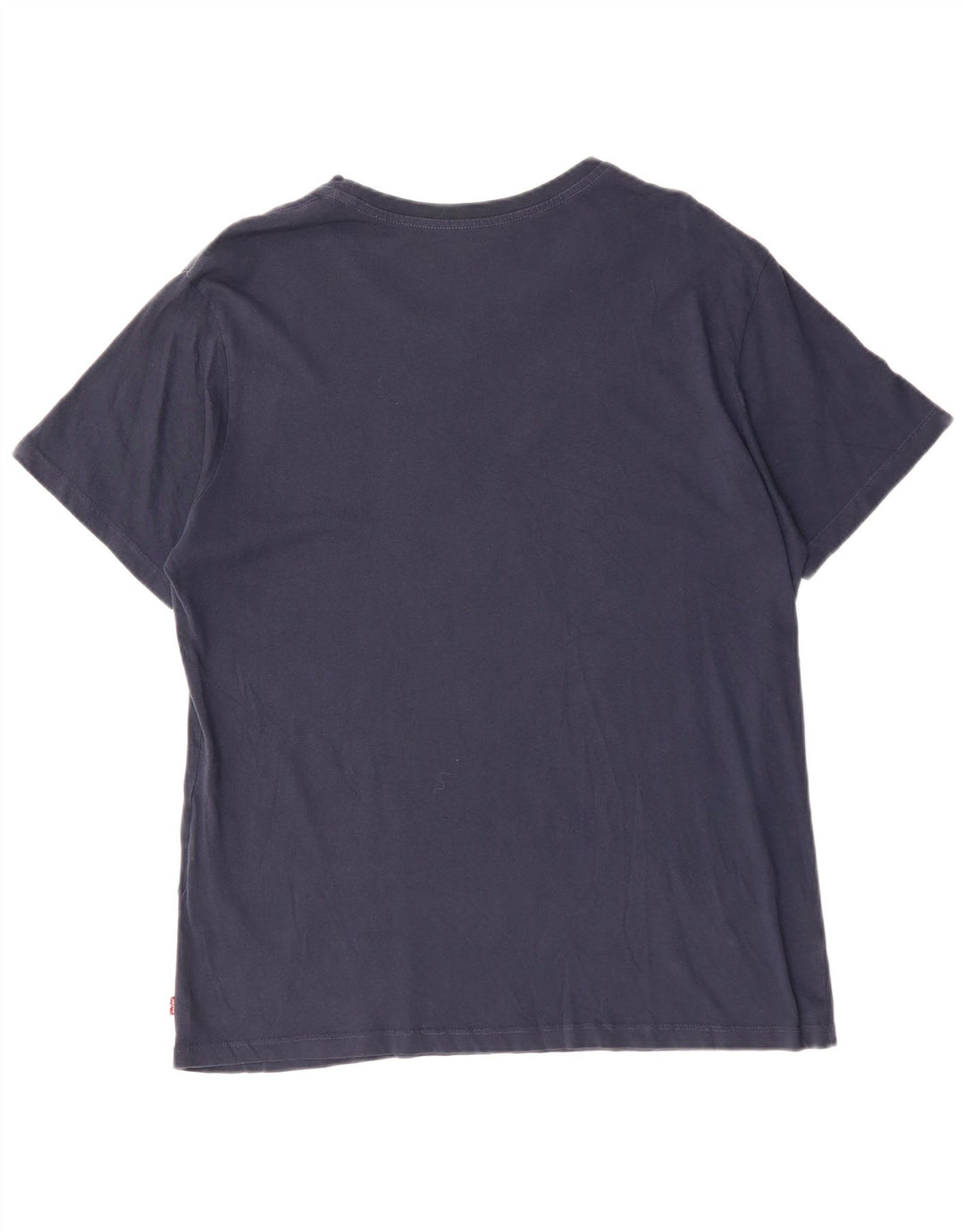 LEVI'S Camiseta gráfica para hombre Top grande de algodón azul marino