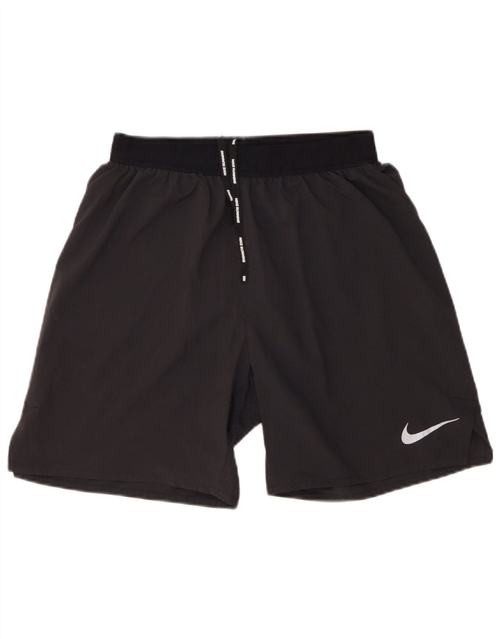 Nike Dri Fit - Pantalones cortos deportivos para hombre (poliéster), color negro