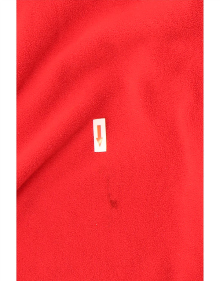 The North Face Jersey De Polar Con Cremallera Y Cuello Para Hombre Poliéster Rojo Mediano