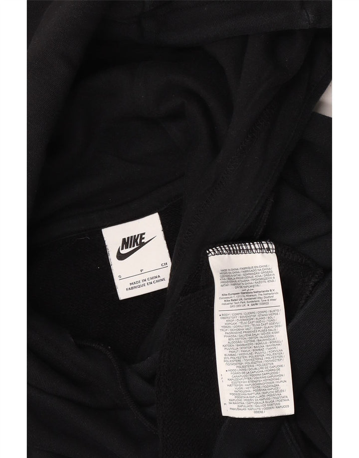 Nike - Sudadera con capucha para hombre, talla pequeña, algodón negro