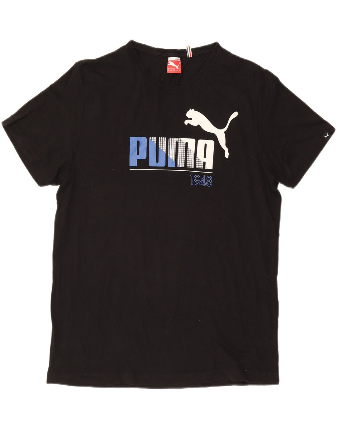 PUMA Camiseta gráfica para hombre Top XL Negro