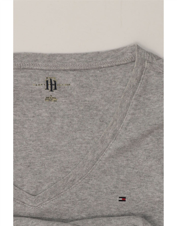 TOMMY HILFIGER Camiseta para mujer Top UK 40 Gris medio