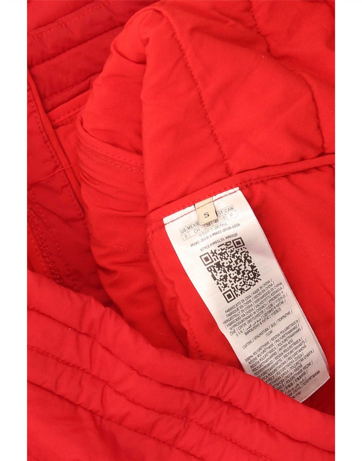 Guess Chaqueta acolchada para hombre UK 36 Small Red Poliéster Sports