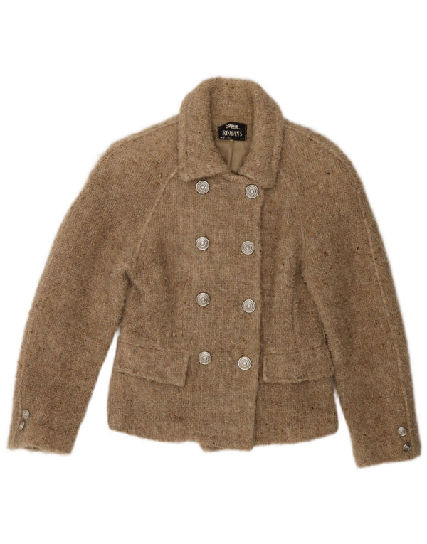 Chaquetón para mujer de Roman's UK 10 Small Beige Lana moteada