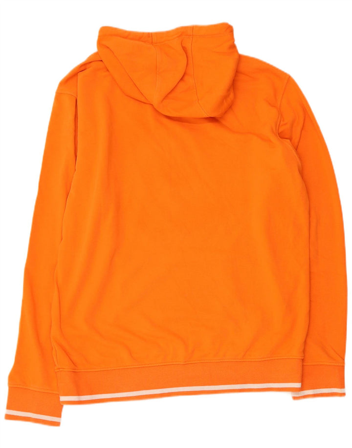 ELLESSE Sudadera con capucha gráfica para hombre XL Naranja Algodón