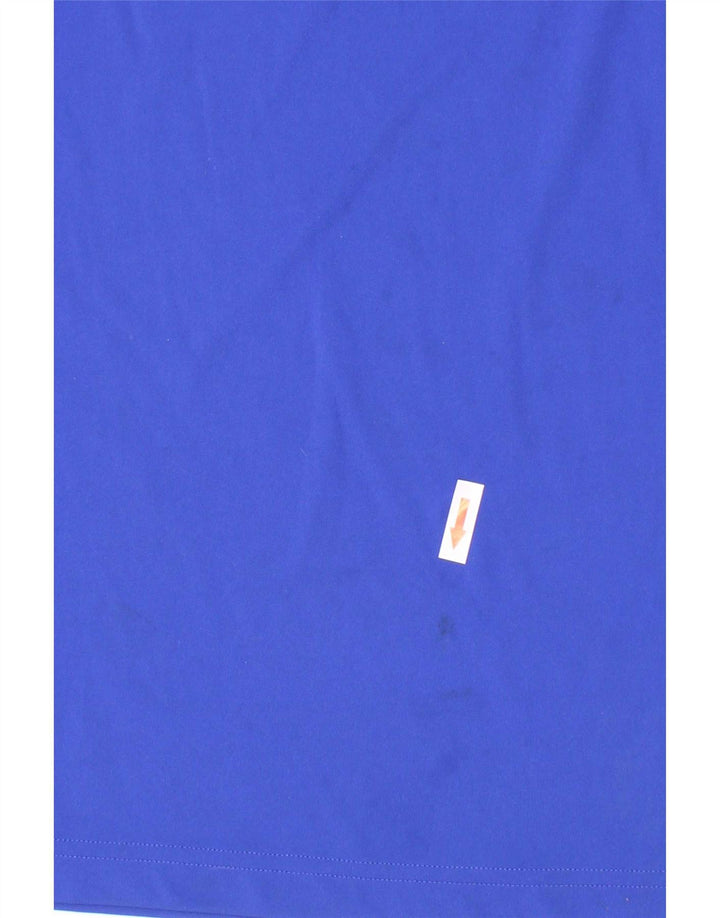 Adidas Chicos Climalite Camiseta Top 9-10 Años Azul Poliéster
