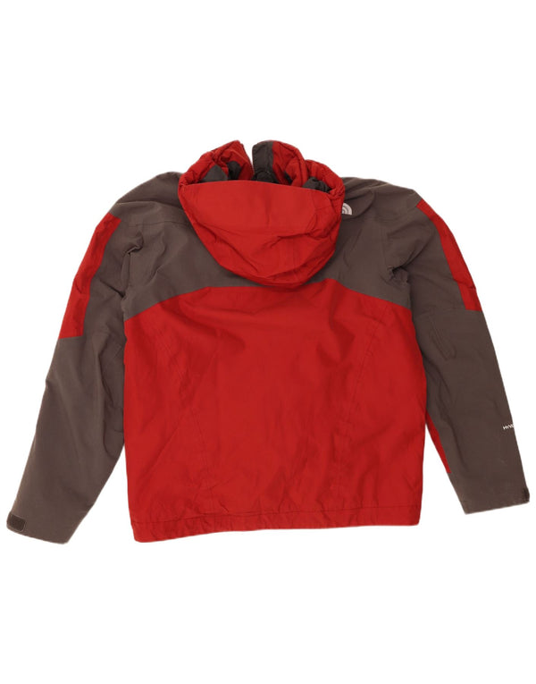 The North Face Chaqueta cortavientos Hyvent para hombre UK 38 Medium Red Colourblock