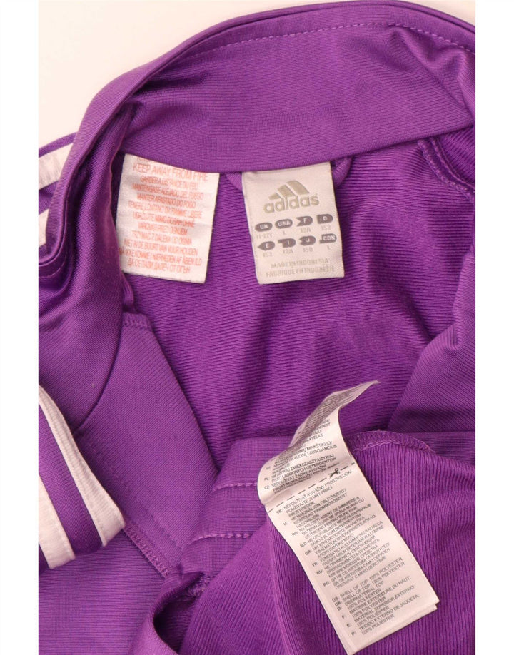 Adidas Chaqueta Chándal Niña 11-12 Años Morado Poliéster