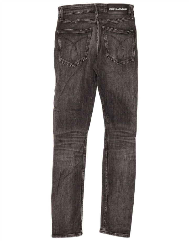 Calvin Klein Jeans ajustados desgastados para hombre W29 L32 Algodón negro