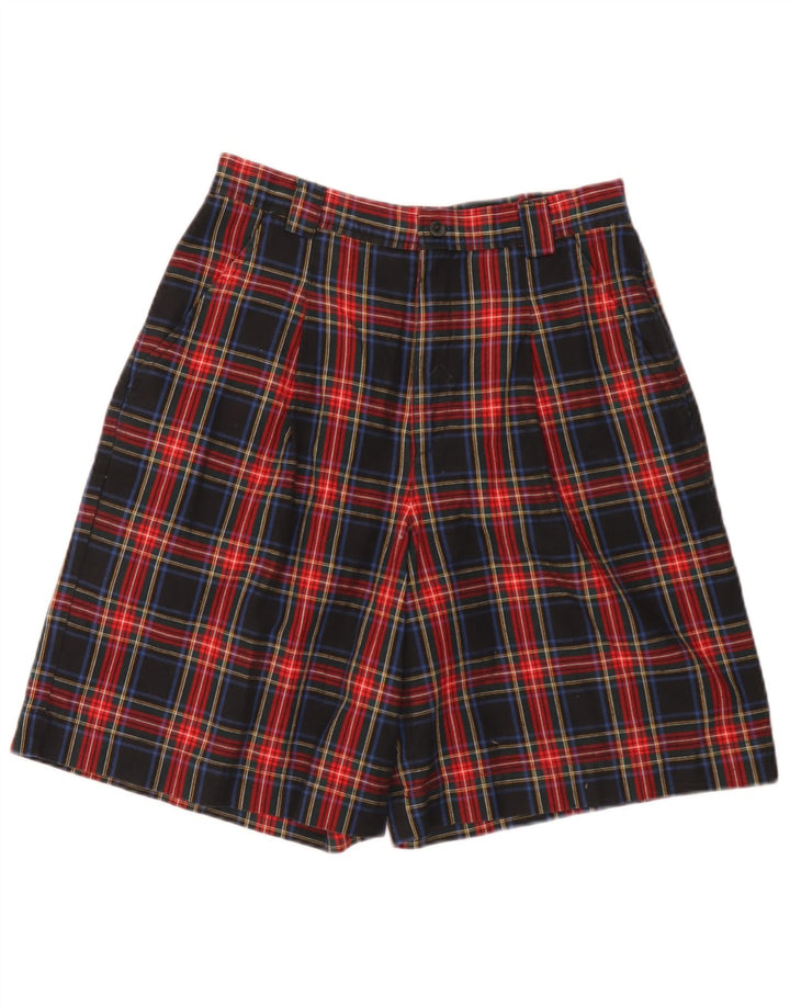 Pantalones cortos chinos con pinzas Gap para hombre W30 Medium Black Check