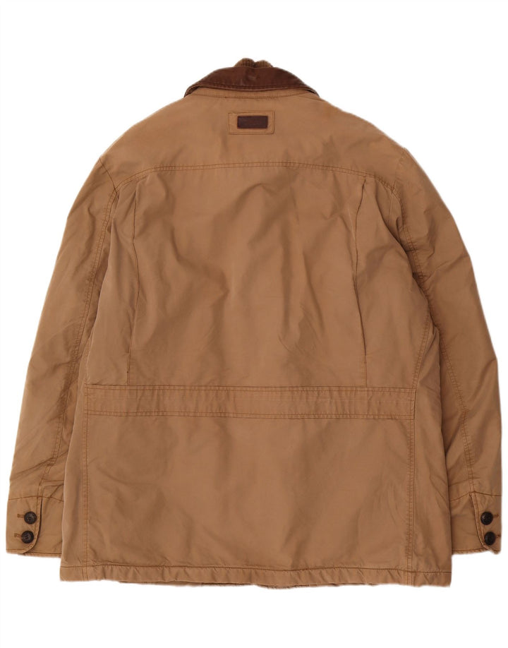 Marlboro Classics Chaqueta utilitaria para hombre EU 54 2XL Algodón marrón