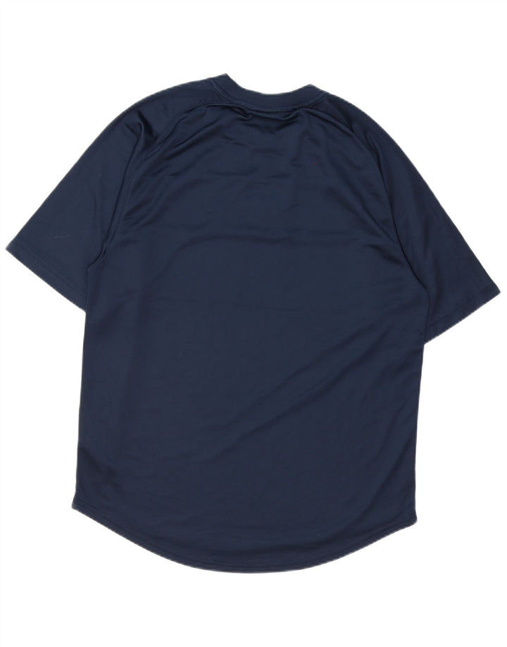 Camiseta Nike Hombre Top Grande Azul Marino Poliéster