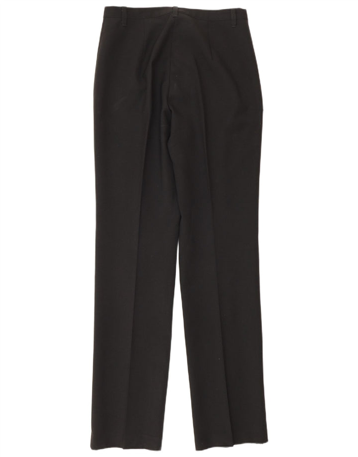 Benetton Pantalón De Traje Recto W28 L32 Negro