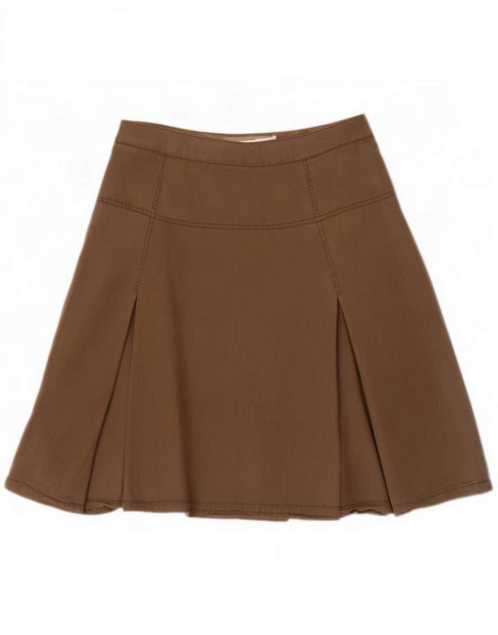 Falda acampanada regular para mujer Marlboro Classics IT 42 Medium W28 Brown