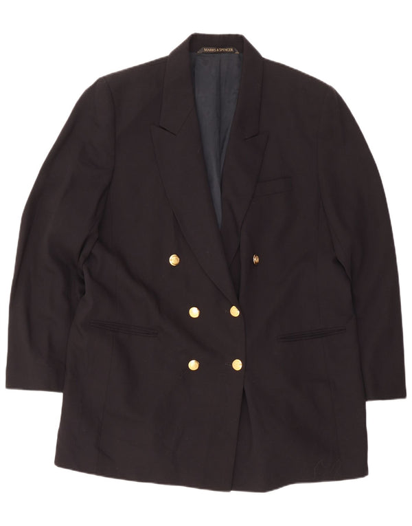 Marks & Spencer Chaqueta St. Michael Blazer para Mujer UK 20 2XL Azul Marino